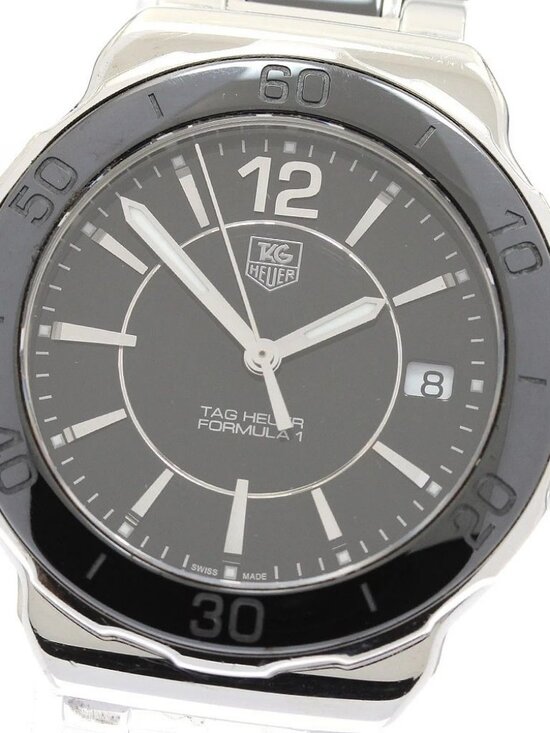 TAG HEUER Formula 1 WAH1210 Date black Dial Quartz Ladies  display picture 3